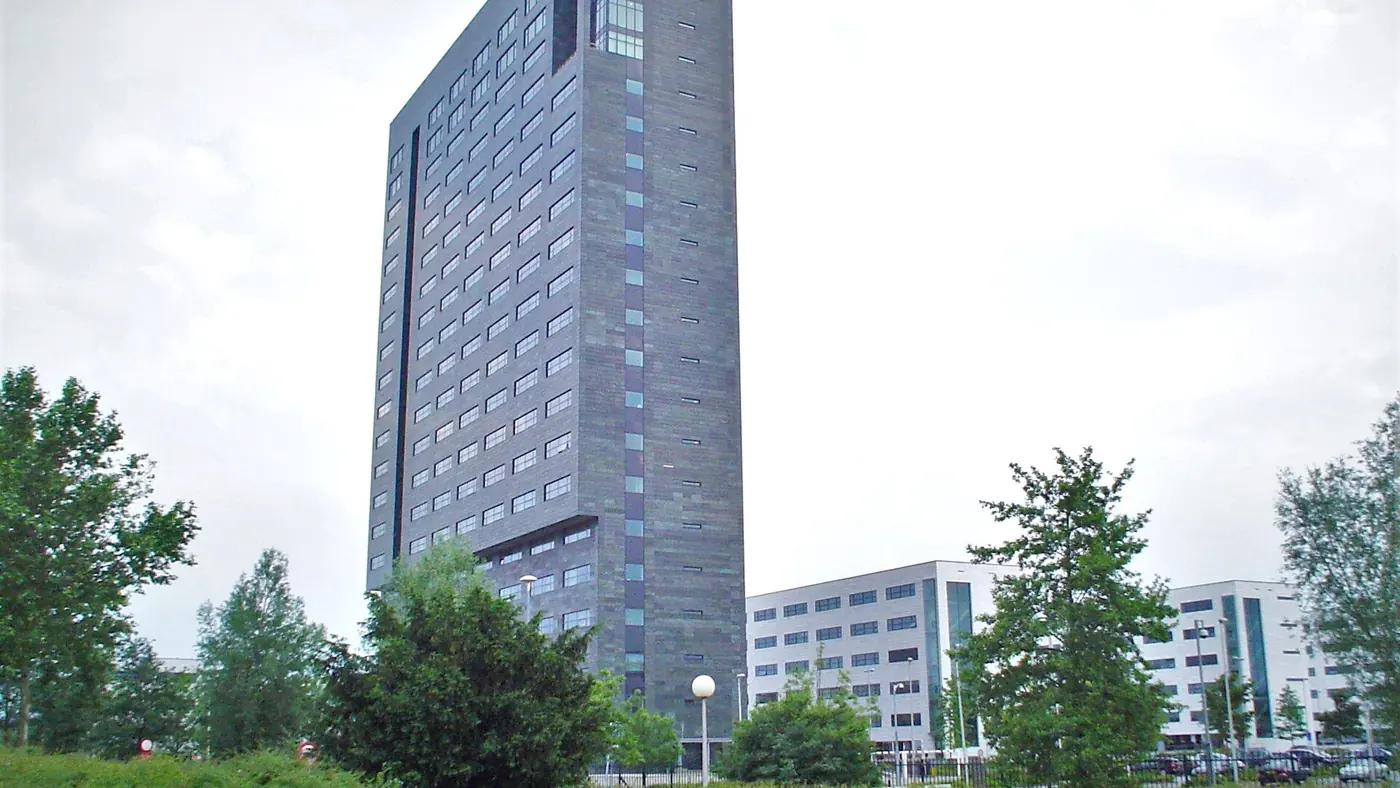 네덜란드 벨트호번에 있는 ASML 본사 건물 전경