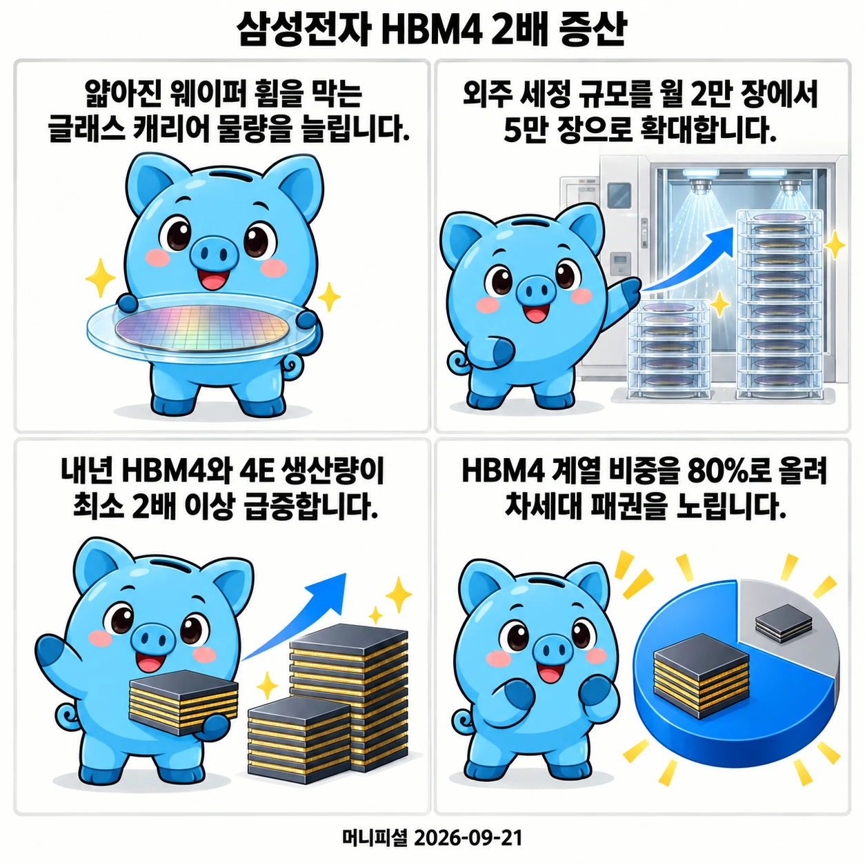 AI피셜 마스코트가 생성과 편집의 통합, 알파 채널 투명 이미지, 참조 10장 편집, 회사 벤치마크 60.28점을 네 컷으로 설명합니다.